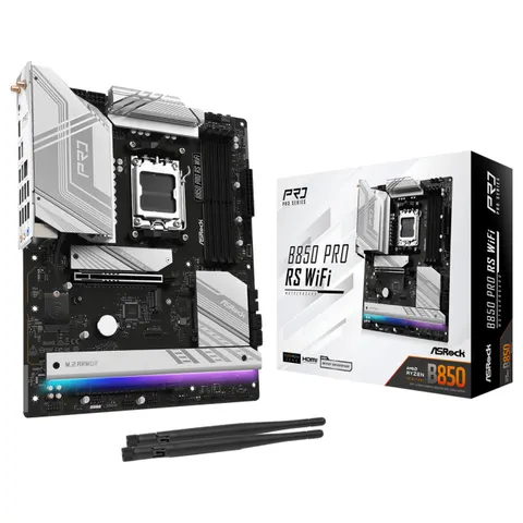 Asrock B850 Pro RS WiFi – Schwarz – Bild 3