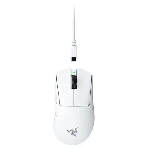 Razer DeathAdder V4 Pro mouse – Weiß – Bild 5