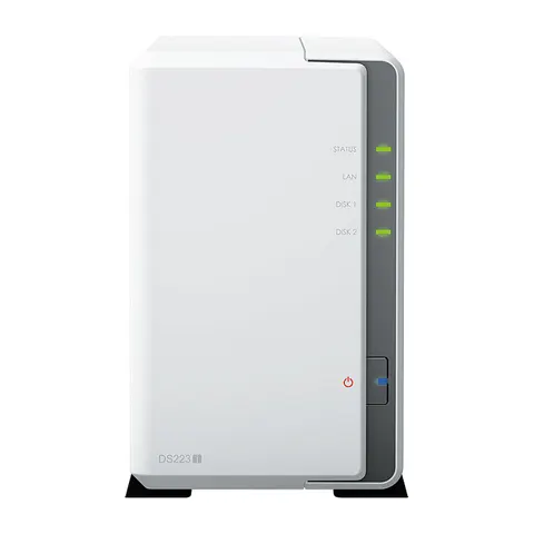 Synology DiskStation DS223J NAS/storage server – Weiß – Bild 4