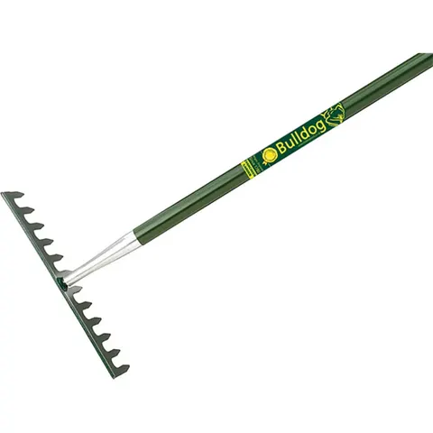 Bulldog Evergreen Garden Soil Rake – image 3