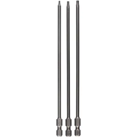 Bosch 3 Piece Extra Hard Torx Screwdriver Bit Set – 2607001763 – image 2