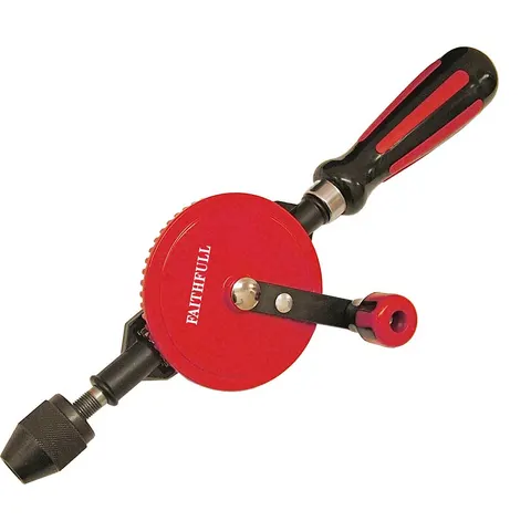 Faithfull Double Pinion Hand Drill – image 3