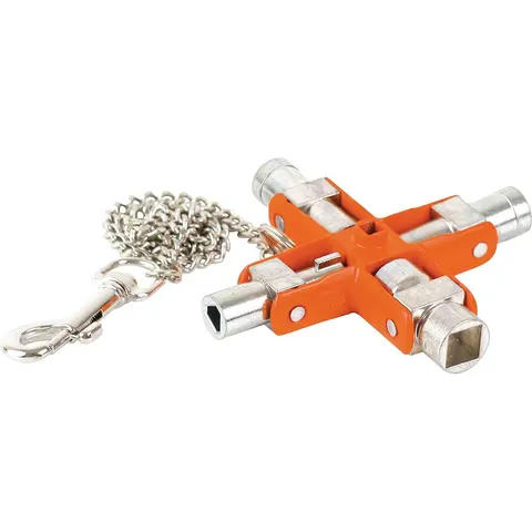 Bahco 9 in 1 Cabinet Shut Off Master Switch Key – image 2
