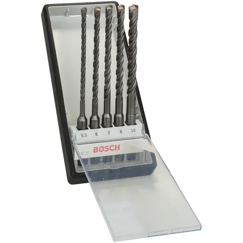 Bosch 5 Piece SDS Plus Masonry and Concerete Drill Bit Set – image 2