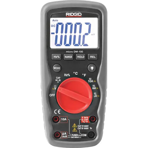 Ridgid DM100 Micro Digital Multimeter – image 2