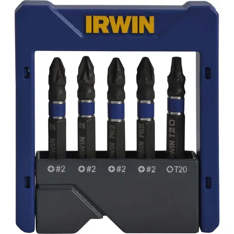 Irwin 5 Piece Impact Screwdriver Bit Set – image 3