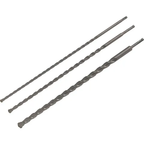 BlueSpot 3 Piece Long SDS Plus Drill Bit Set – image 3