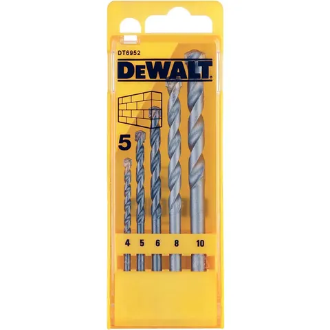 DeWalt 5 Piece Masonry Drill Set – image 2