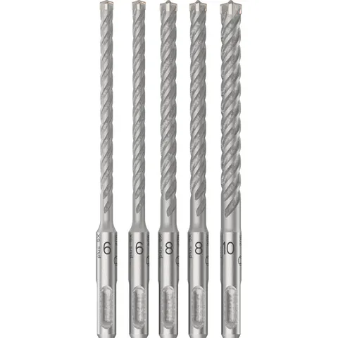 Bosch PRO 5 Piece SDS Plus 5X Drill Bit Set – image 2