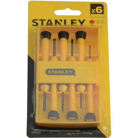 Stanley 6 Piece Instrument Screwdriver Set – image 2