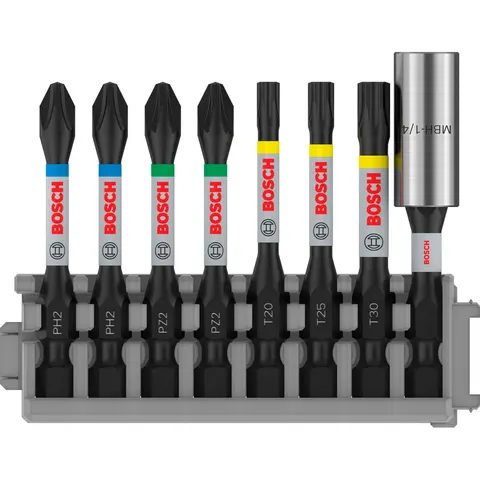 Bosch PRO 8 Piece Impact Control Screwdriver Bit Set – image 2
