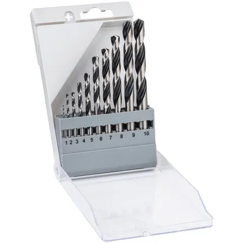Bosch Pro Metal drill bit set HSS-R 1-10mm 10 pcs – image 4