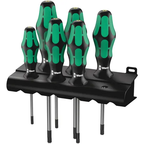 Wera 6 Piece Kraftform Plus 367/6HF Torx Screwdriver Set – image 2