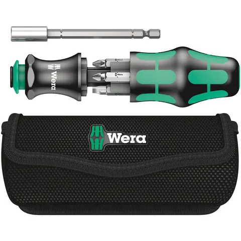 Wera 7 Piece Kraftform Kompakt 28 Screwdriver Bit Set – image 2