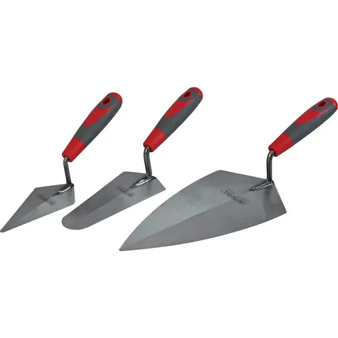 Faithfull 3 Piece Soft Grip Trowel Set – image 2