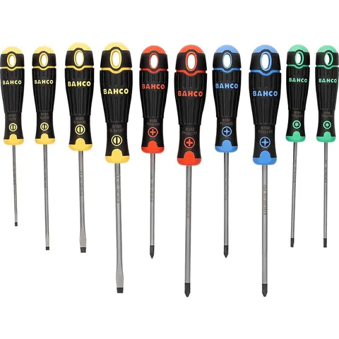 Bahco B219.010RB BahCofit 10 Piece Colour Coded Screwdriver Set – image 2
