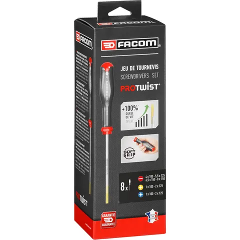 Facom AT.J8 ProTwist 8 Piece Screwdriver Set – image 2