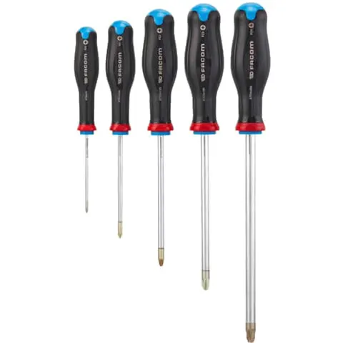 Facom Protwist 5 Piece Pozi Screwdriver Set – image 2