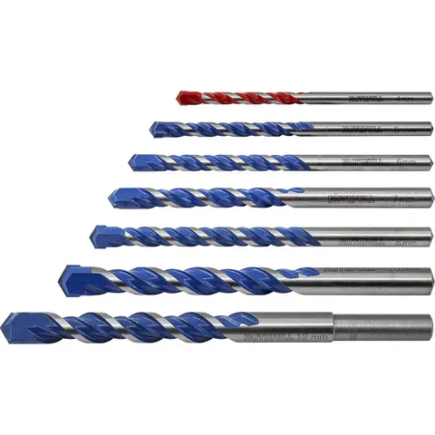 Faithfull 7 Piece Multi Construction Drill Bit Set – image 2