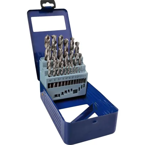 BlueSpot Tools HSS Drill Bit Set, 25 Piece – image 3