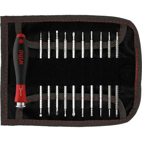 Wiha System 4 Softfinish 12 Piece Interchangeable Screwdriver Set – image 3