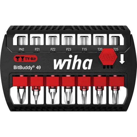 Wiha 7 Piece Bit Buddy Screwdriver Bit Set – image 3