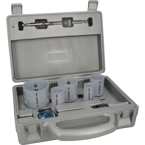 Bosch PRO 9 Piece Multi Material PC Plus Hole Saw Set – 2608594435 – image 2