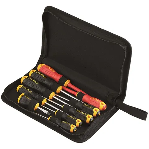 Stanley 10 Piece Mixed Screwdriver Set – image 2