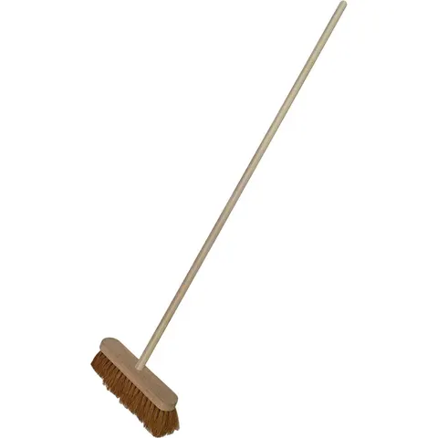 Faithfull Coco Varnished Broom 12" and Handle – image 3