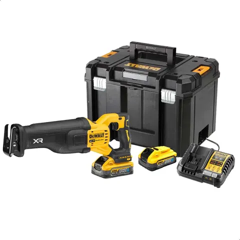 DeWalt 18V XR Brushless Reciprocating Saw -2 X POWERSTACK 5Ah – image 3