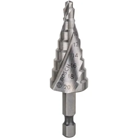 Bosch Hex Shank HSS Step Drill Bit – image 2