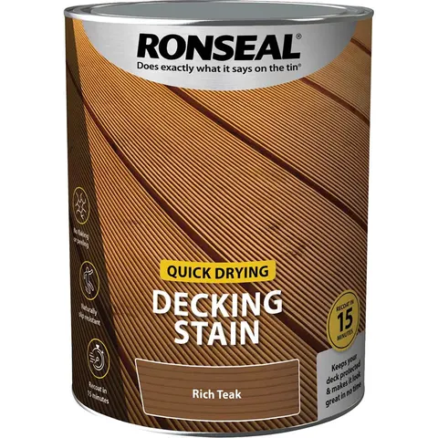 Ronseal Quick Drying Decking Stain – image 2