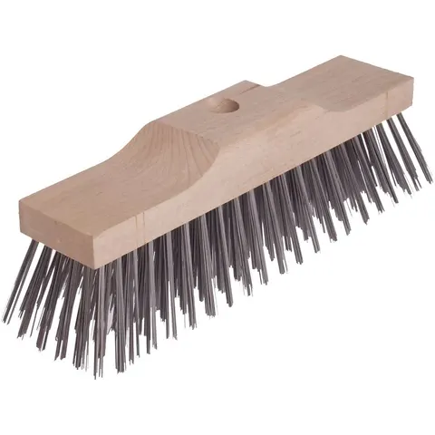 Lessmann Stiff Wire Bristle Broom Head – 14620100 – image 2