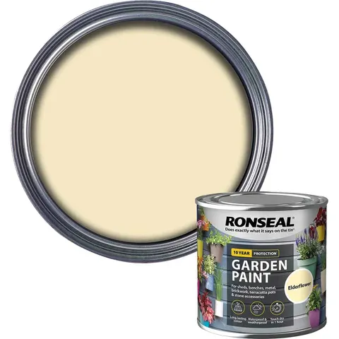 Ronseal General Purpose Garden Paint – Elderflower – 37379 – image 3