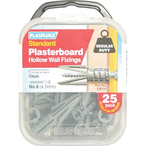 Plasplugs Plasterboard Hollow Wall Fixings – CF111 – image 3