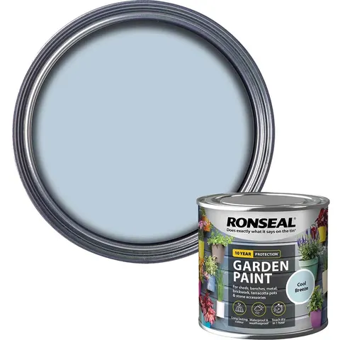 Ronseal General Purpose Garden Paint Cool Breeze 250ml – image 2