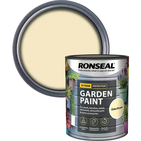 Ronseal General Purpose Garden Paint – Elderflower – 37403 – image 2
