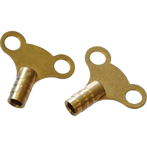 Faithfull Brass Radiator Keys – image 3