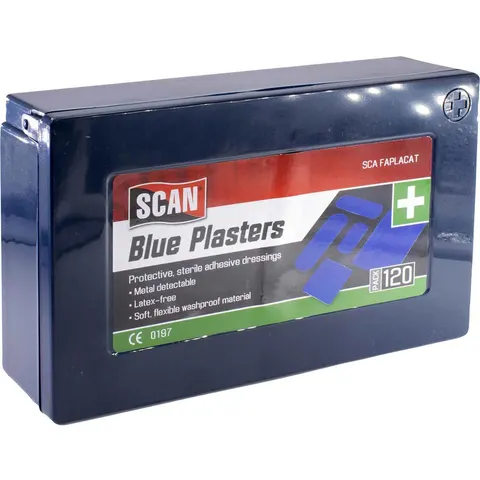 Scan Assorted Hydroscopic Blue Plasters – image 3