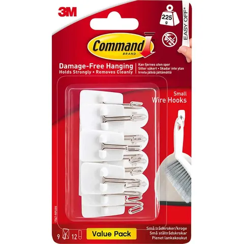Command Adhesive Strip Wire Hooks – image 2