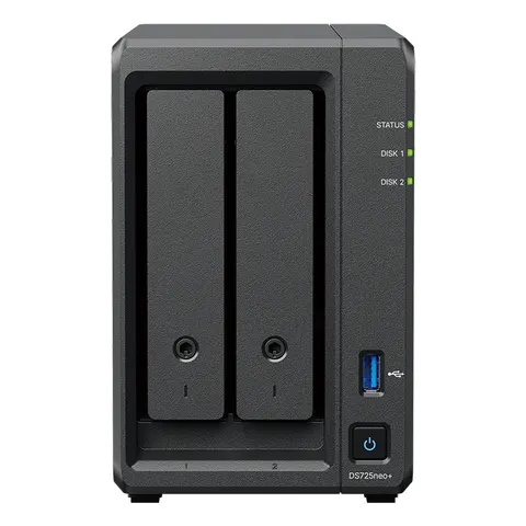 Synology DiskStation DS725NEO+ NAS/storage server Compact Ryzen Embedd – image 2