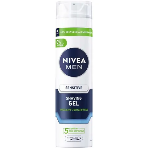 NIVEA MEN Sensitive Shaving Gel 200 ml – zdjęcie 2