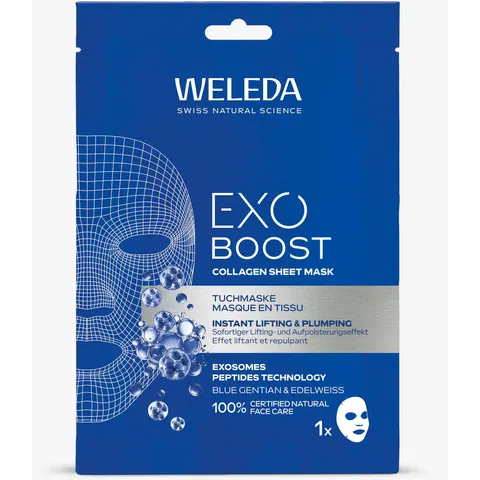 Weleda Exo Boost Collagen Sheet mask – zdjęcie 3