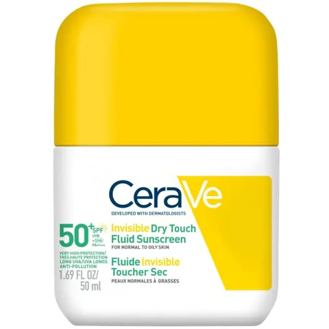 CeraVe Invisible Dry Touch Fluid Sunscreen SPF50+ 50 ml – zdjęcie 2