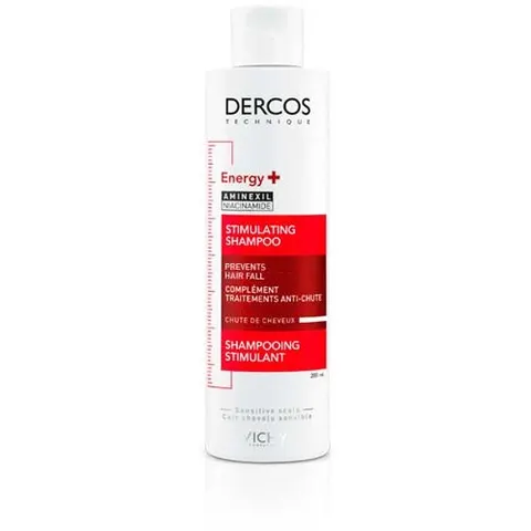 VICHY Dercos Technique Energy+ Stimulating Shampoo 200 ml – zdjęcie 3