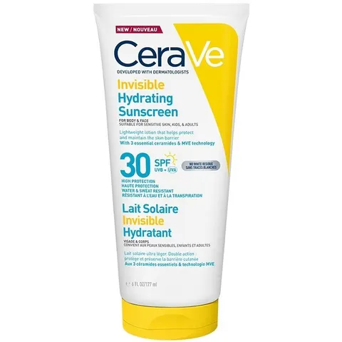 CeraVe Invisible Hydrating Sunscreen SPF30 177 ml – zdjęcie 3