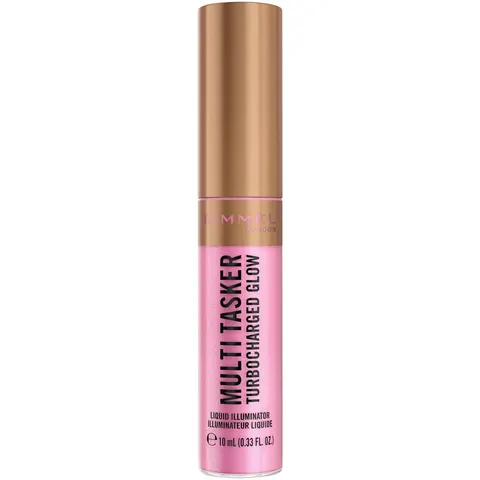 Rimmel Turbocharged Glow 001 Not A Basic B – 10 ml – zdjęcie 3