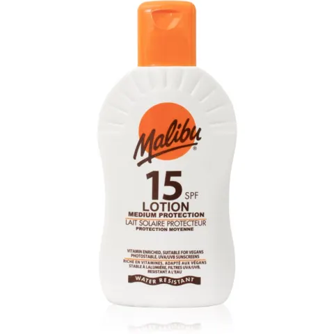 Malibu Sun Lotion SPF 15 – 200 ml – zdjęcie 2