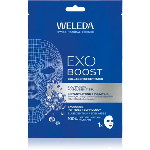 Weleda Exo Boost Collagen Sheet mask – 20 ml – zdjęcie 2