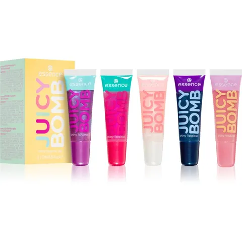 essence Juicy Bomb Shiny Lipgloss Set – Multi – zdjęcie 2